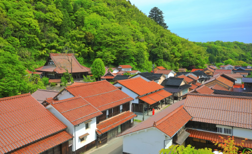 大森の町並み